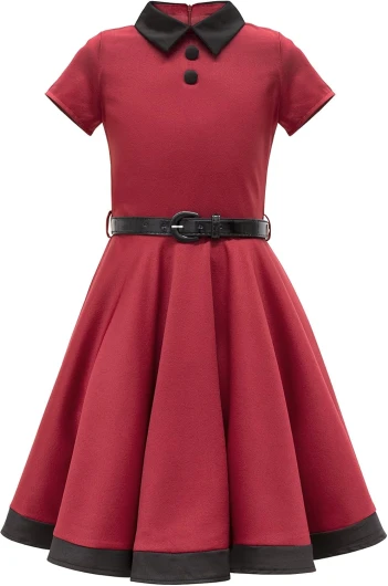 Kids ‘Lucy’ Vintage Clarity 50’s Girls Dress