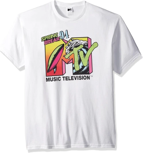 Men’s Springbreak 94 Logo T-Shirt Large White