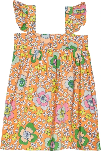 Stella McCartney Girl’s Sleeveless Floral Dress (Toddler/Little Kids/Big Kids)